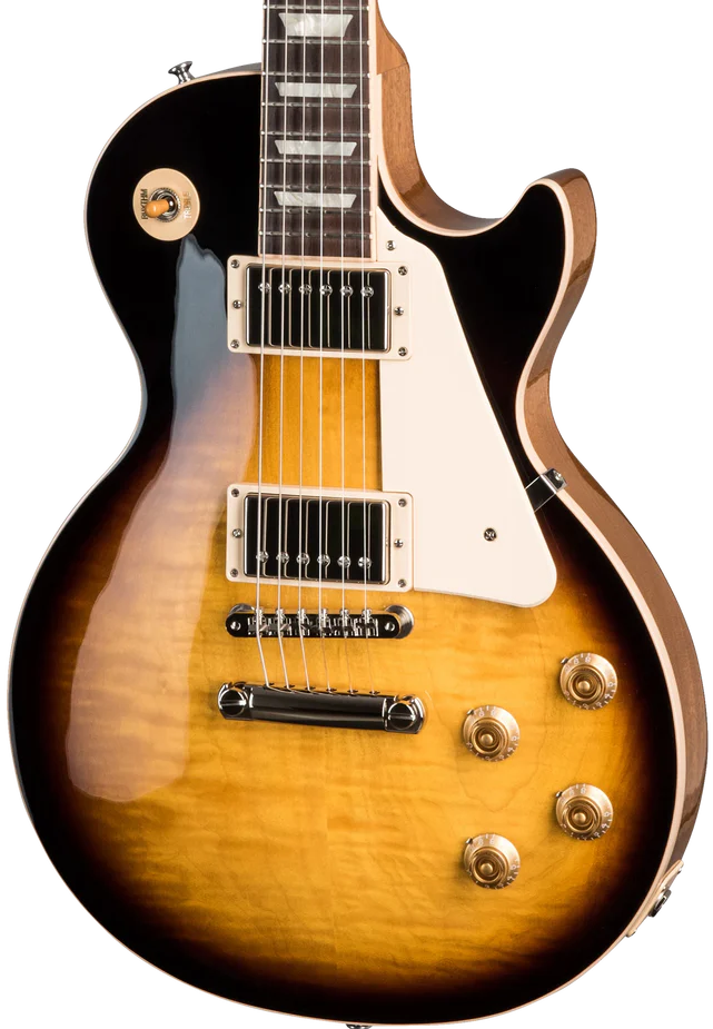 Gibson Les Paul Standard '50s Figured Top Electric Guitar - Tobacco Burst — three-quarter front view