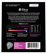 Elixir Attune Phosphor Bronze Acoustic Guitar Strings - Light — back view