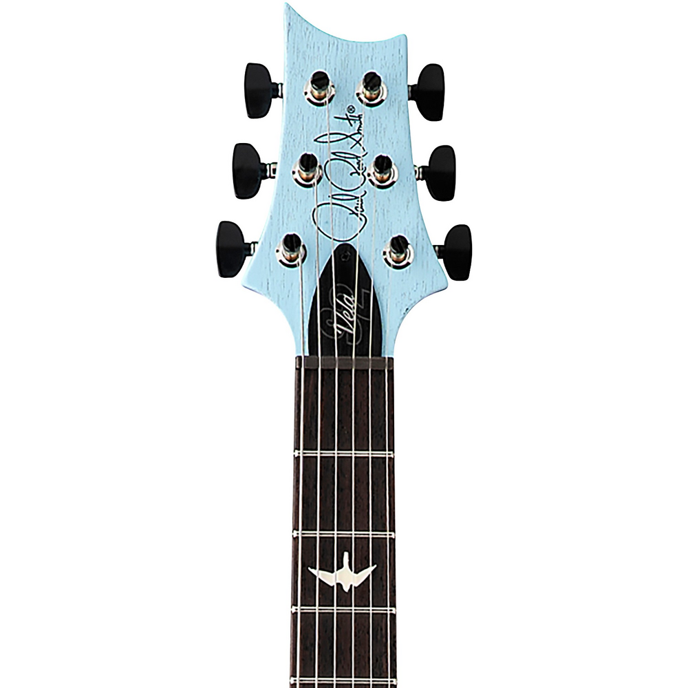 PRS S2 Vela Satin Electric Guitar - Cloud Burst headstock