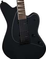 Jackson X Surfcaster SC HT6 Electric Guitar - Satin Black — Three quarter front 2
