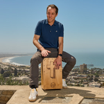 Latin Percussion Praise Cajon - Natural in use
