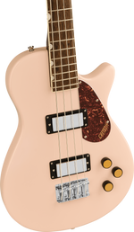 Gretsch Streamliner Jet Club Bass Single-Cut Electric Bass Guitar - Shell Pink — Three quarter front 2