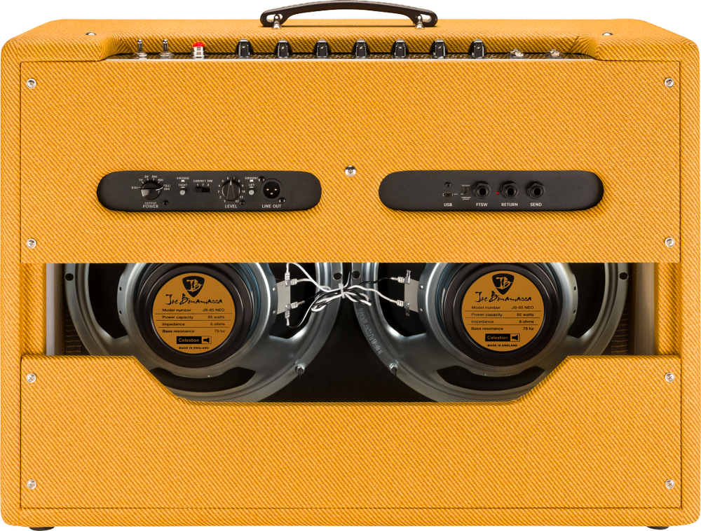 Fender Tone Master '59 Twin Joe Bonamassa Edition  - Tweed — back view