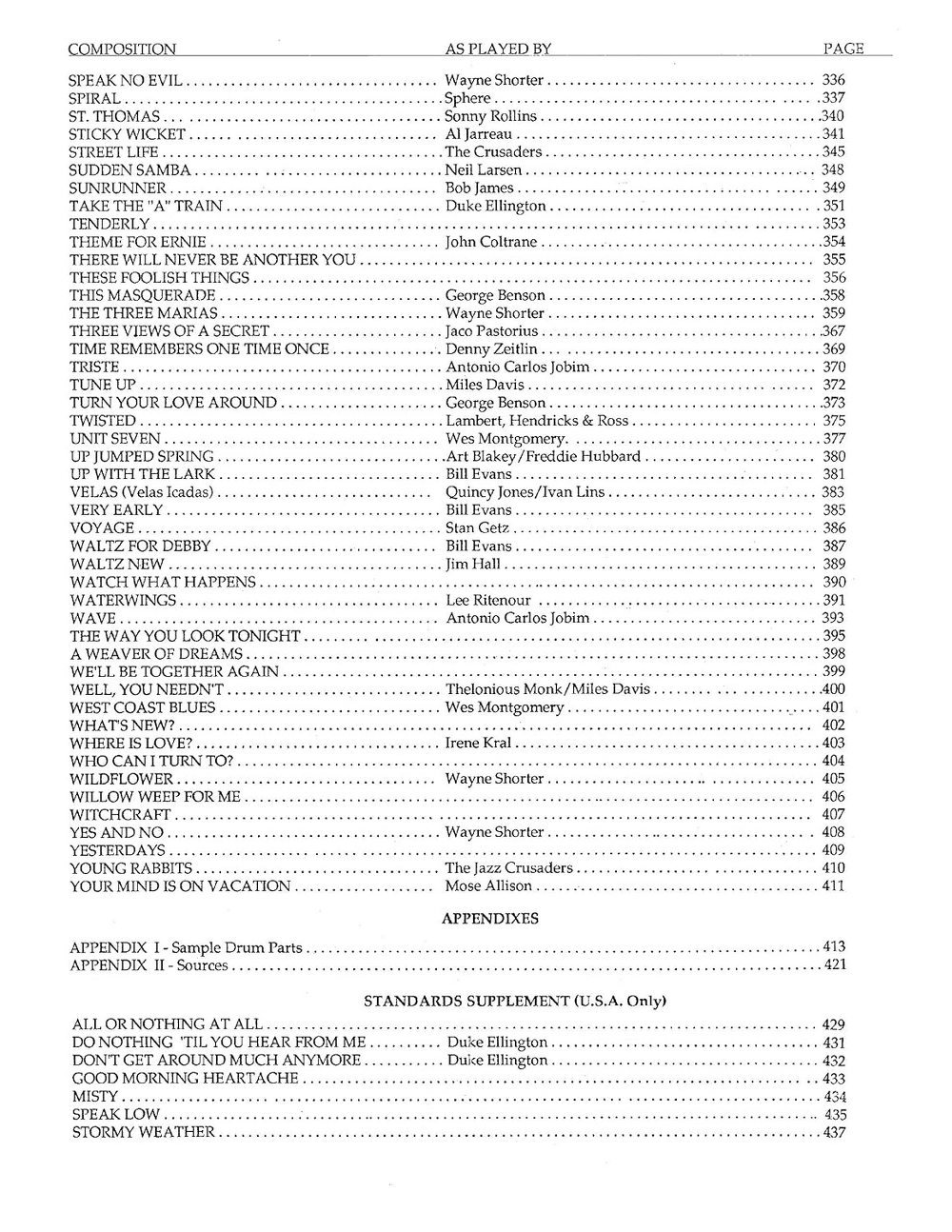 The Real Book - Volume 1 — Detail 4