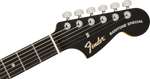 Fender 'Limited Edition' Player Fusion Jaguar Baritone Electric Guitar - Silverburst headstock