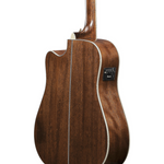 Ibanez Artwood AW391CE Acoustic-electric Guitar - Black High Gloss — Back 1