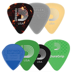 D'Addario Assorted Guitar Picks - 7-pack Medium