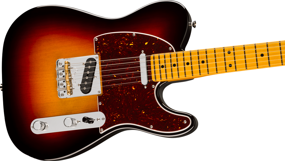 Fender American Professional Telecaster Electric Guitar - 3 Color Sunburst — Three quarter front 2