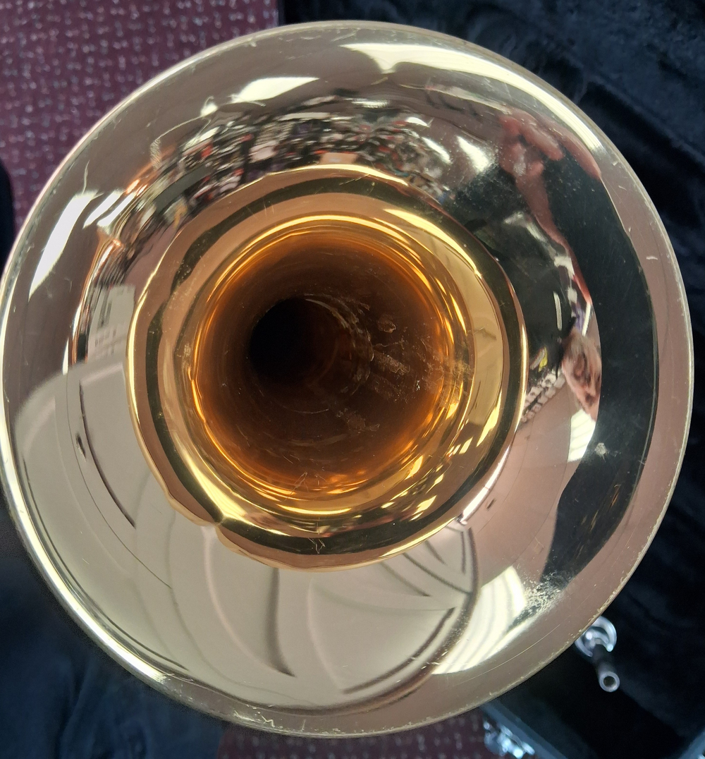 Used Jupiter CEB-660 Bb Student Trumpet - With Hardshell Case and 7C Mouthpiece — Detail 3