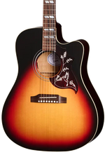 Gibson Hummingbird Studio EC Acoustic Electric Guitar - Tri-Burst Satin — three-quarter front view
