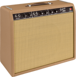 Fender '62 Deluxe Amp 120V Brown and Wheat — Front angle 2