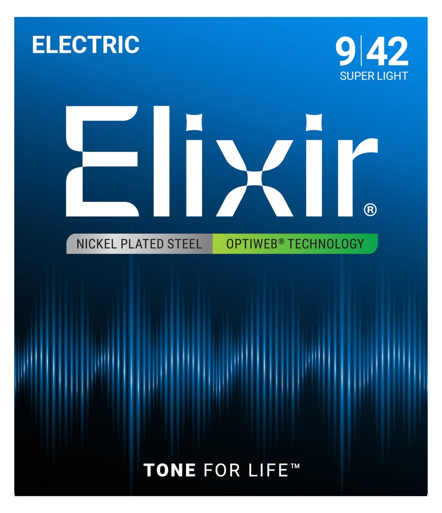 Elixir Optiweb Electric Strings - Super Light