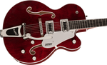 Gretsch G5420T Electromatic Classic Hollow Body Single-Cut Electric Guitar - Walnut Stain With Bigsby — Three quarter front 3