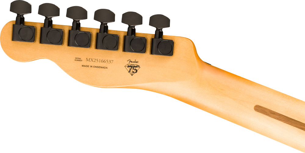Fender 'Limited Edition' Player Fusion Telecaster HH Electric Guitar - Aura Metallic w/Floyd Rose headstock, back