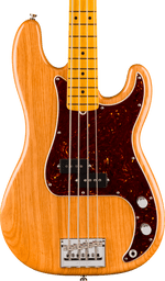 Fender American Professional Precision Bass Guitar - Natural — Three quarter front 1