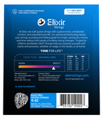 Elixir Optiweb Electric Strings - Super Light — back view