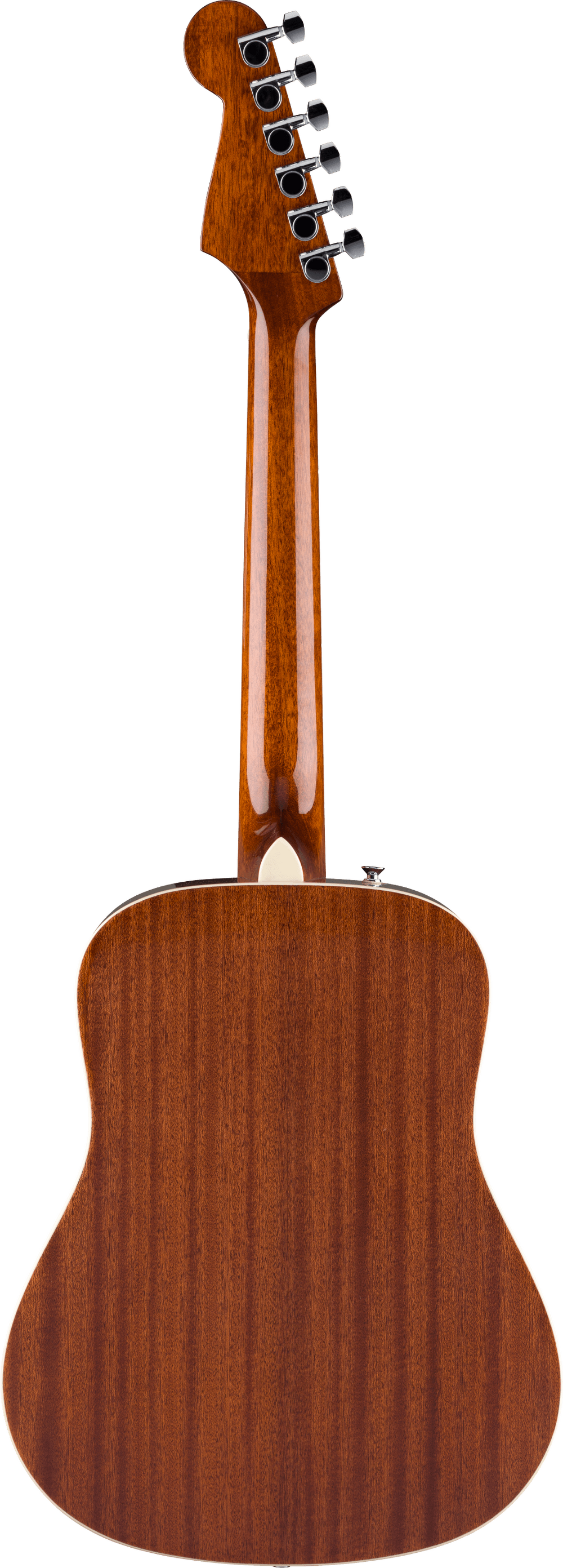 Fender California Standard Redondo Mini Acoustic Guitar - 3 Color Sunburst — back view
