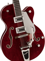 Gretsch G5420T Electromatic Classic Hollow Body Single-Cut Electric Guitar - Walnut Stain With Bigsby — Three quarter front 2
