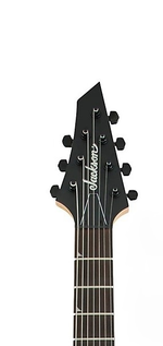 Jackson JS22-7 Dinky 7-string Electric Guitar - Satin Black headstock