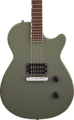 Gretsch Streamliner Jet Club 1 Pickup Electric Guitar - Olive Drab — Three quarter front 1