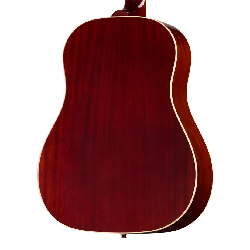 Gibson J-45 Standand Acoustic Electric Guitar - Gold Top — three-quarter back view