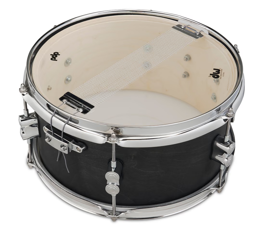 PDP PDSN0612BWCR Concept Snare 6”x12” - Black Wax — bottom view