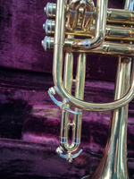 Used Martin Imperial Brass Bb Cornet - With Original Case and Mouthpiece — Detail 1