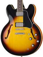 Epiphone ES-335 Semi-Hollowbody Electric Guitar - Vintage Sunburst — three-quarter front view