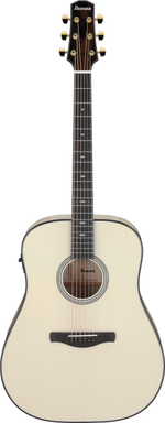 Ibanez AAD371EATW Advanced Acoustic Series Acoustic Guitar - Antique White