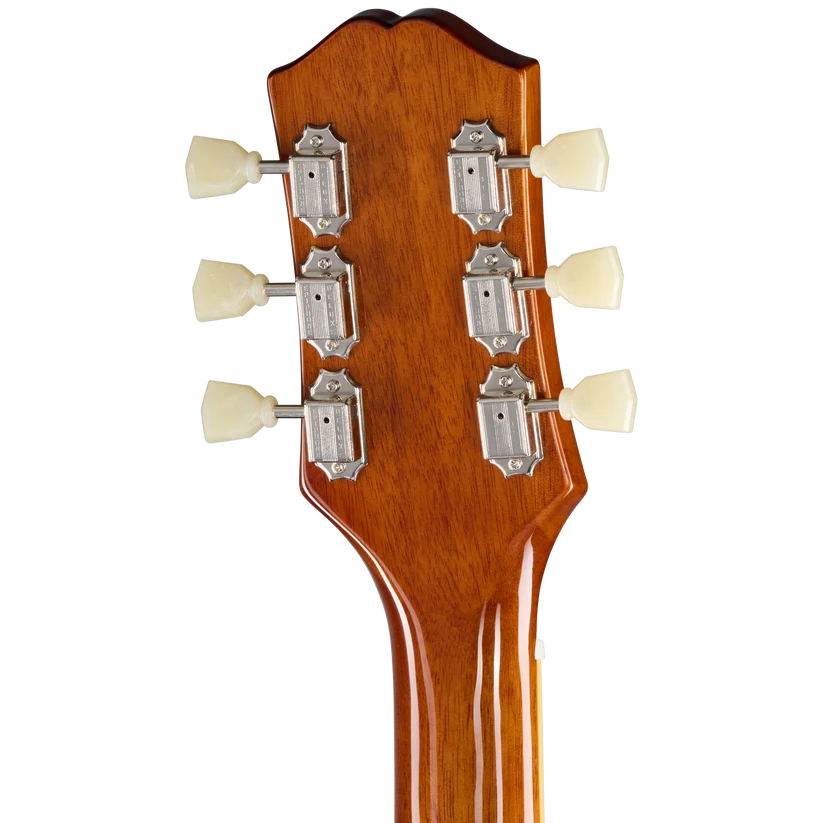 Epiphone ES-335 Semi-Hollowbody Electric Guitar - Vintage Sunburst headstock, back