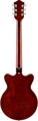 Gretsch G2655 Streamliner Center Block Jr. Double-Cut With V-Stoptail Electric Guitar - Steel Olive — back view