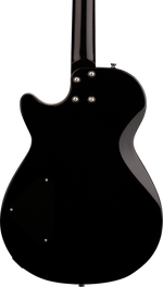 Gretsch Streamliner Jet Club Electric Guitar - Jet Black — three-quarter back view