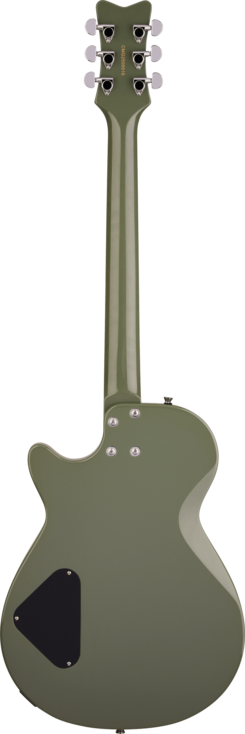 Gretsch Streamliner Jet Club 1 Pickup Electric Guitar - Olive Drab — back view