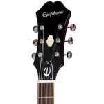Epiphone Riviera Semi-Hollowbody Electric Guitar - Sparkling Burgundy headstock