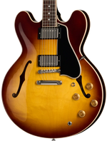 Gibson ES-335 '50s Semi-Hollowbody Electric Guitar - Vintage Tobacco Burst — three-quarter front view