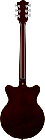 Gretsch G2655T Streamliner Center Block Jr. Double-Cut with Bigsby Electric Guitar - Gunmetal — back view