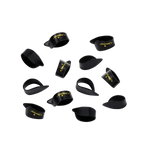 National NP7B 12-Pack Black Celluloid Thumb Picks - Medium detail