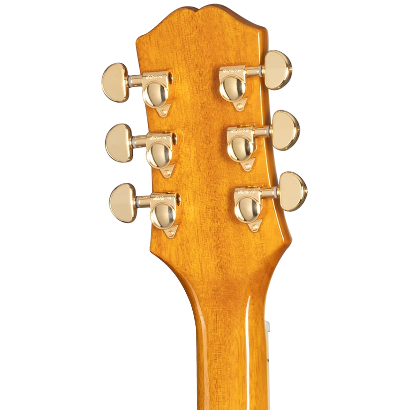Epiphone Sheraton Semi Hollow-Body Electric Guitar - Natural headstock, back