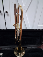 Used Selmer Bach Model 1530 Bb Trumpet - With Hardshell Case and Mouthpiece — Side 4