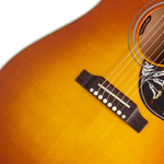 Gibson Hummingbird Acoustic Guitar - Faded Heritage Cherry Sunburst — Detail 2