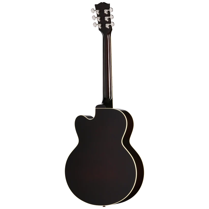 Gibson Les Paul Parlor Acoustic Electric Guitar - Vintage Sunburst — back view