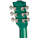 Gibson J-45 Standard Acoustic Electric Guitar - Translucent Teal headstock, back