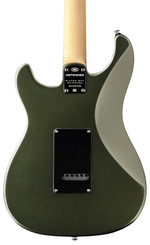 PRS SE Silver Sky Defender 'Limited Edition' Electric Guitar - Woolstone Green — three-quarter back view