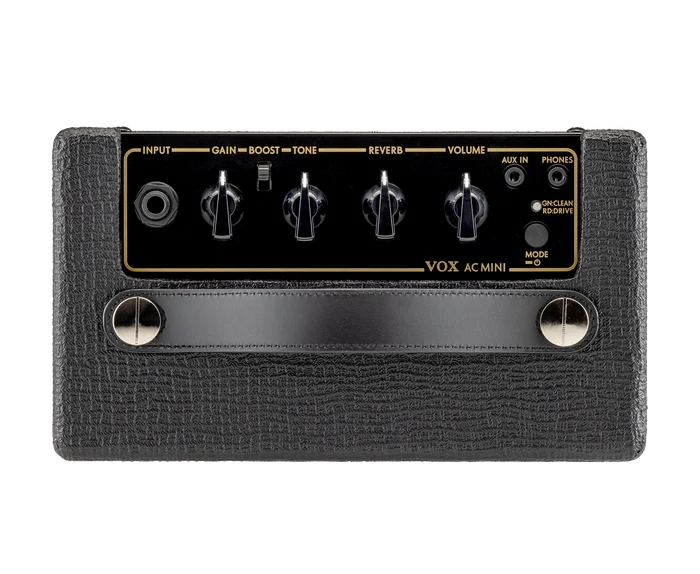 VOX AC Mini 10W Guitar Combo Amp - Black — top view