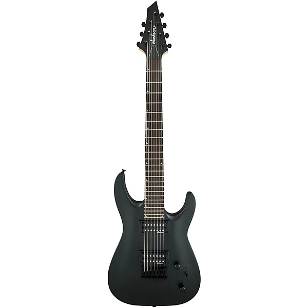 Jackson JS22-7 Dinky 7-string Electric Guitar - Satin Black