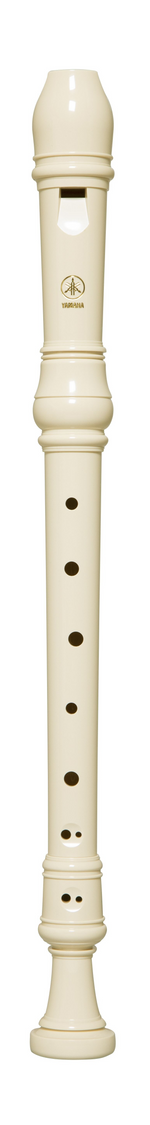 Yamaha YRA-28B Alto Recorder - With Baroque Fingering — top view