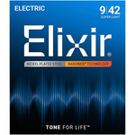 Elixir 12002 Nanoweb 10-Pack Electric Guitar Strings - Super Light
