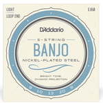 D'Addario EJ60 5-String Banjo Strings - Light