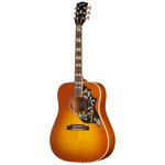 Gibson Hummingbird Acoustic Guitar - Faded Heritage Cherry Sunburst — front angle