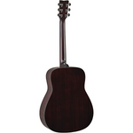 Yamaha TAG1E TransAcoustic Dreadnought Acoustic Electric Guitar - Sand Burst — back view